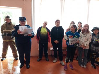 Профилактические занятия в Солнцевском районе.
