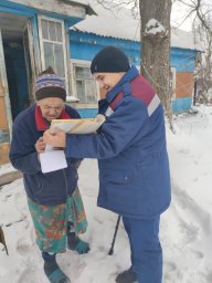 ​Пожарно-профилактический рейд в с-1 Поныри