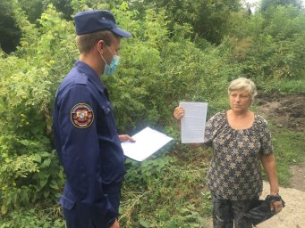 ​Рейд в Большесолдатском районе