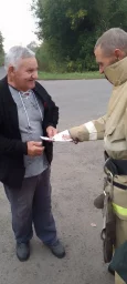 Проверка пожарного водоснабжения и профилактический рейд в Фатежском районе